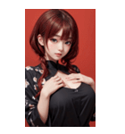 パジャマガール2写真（個別スタンプ：21）
