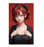 パジャマガール2写真（個別スタンプ：38）