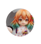 オレンジの精霊みなみちゃんカプセルトイ（個別スタンプ：6）