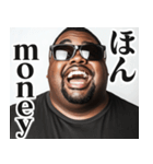 圧の強いグラサンデブ黒人【面白い/ネタ】（個別スタンプ：31）