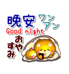 台湾華語[カタカナ発音付き],英語,日本語（個別スタンプ：40）