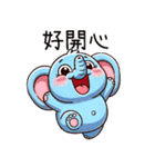 呆萌鼻鼻象2（個別スタンプ：15）