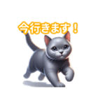 とにかくかわいい シャルトリュー（個別スタンプ：17）