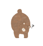 くまのすけと女の子（個別スタンプ：21）