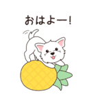 『ウエスティ』夏のごあいさつ（個別スタンプ：22）