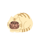 私はシンメトリー（個別スタンプ：5）