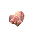 花.薔薇など.文字なしスタンプ.Flower Rose（個別スタンプ：6）
