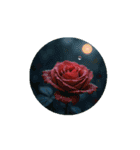 花.薔薇など.文字なしスタンプ.Flower Rose（個別スタンプ：13）