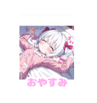 ツインテジャージメイド（個別スタンプ：29）