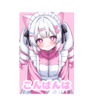 ツインテジャージメイド（個別スタンプ：31）