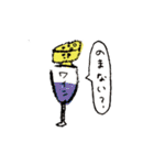 前世の癖が抜けない食べ物たち（個別スタンプ：31）