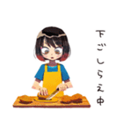 ママの今日の献立報告スタンプ（個別スタンプ：21）