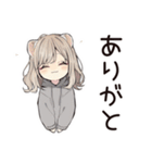 おねだりフェレットちゃん♡ゆる可愛（個別スタンプ：3）