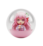 ピンクの精霊みなみちゃんカプセルトイ（個別スタンプ：5）