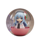 水色精霊みなみちゃん第2弾（個別スタンプ：2）
