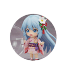水色精霊みなみちゃん第2弾（個別スタンプ：6）
