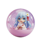 水色精霊みなみちゃん第2弾（個別スタンプ：8）