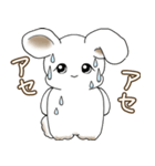 うさぎさん 2025 「たまには本音で」（個別スタンプ：22）