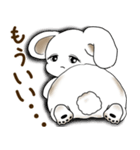 うさぎさん 2025 「たまには本音で」（個別スタンプ：29）