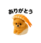 お寿司ポメ（個別スタンプ：5）