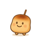 焦げても笑顔なやきまんくん（群馬発）（個別スタンプ：1）