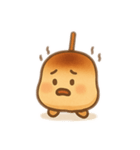 焦げても笑顔なやきまんくん（群馬発）（個別スタンプ：3）