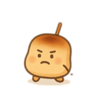 焦げても笑顔なやきまんくん（群馬発）（個別スタンプ：4）