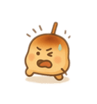 焦げても笑顔なやきまんくん（群馬発）（個別スタンプ：7）