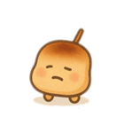 焦げても笑顔なやきまんくん（群馬発）（個別スタンプ：9）