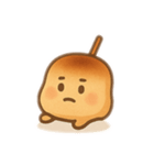 焦げても笑顔なやきまんくん（群馬発）（個別スタンプ：12）