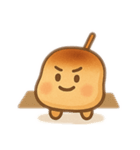 焦げても笑顔なやきまんくん（群馬発）（個別スタンプ：13）