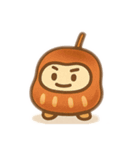 焦げても笑顔なやきまんくん（群馬発）（個別スタンプ：14）