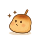 焦げても笑顔なやきまんくん（群馬発）（個別スタンプ：16）
