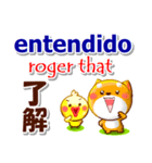 ポルトガル語ブラジル,英語,日本語 連絡用（個別スタンプ：14）