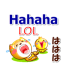 ポルトガル語ブラジル,英語,日本語 連絡用（個別スタンプ：33）