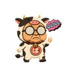 チビ婆ちゃまと赤ブチメガネちゃんです。（個別スタンプ：22）