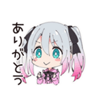 ライブで燃える！地雷ちゃん（個別スタンプ：3）