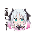 ライブで燃える！地雷ちゃん（個別スタンプ：6）