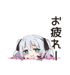 ライブで燃える！地雷ちゃん（個別スタンプ：16）