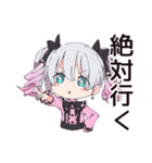 ライブで燃える！地雷ちゃん（個別スタンプ：36）