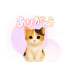 毎日可愛い猫ちゃんたちと一緒のスタンプ（個別スタンプ：7）