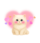 毎日可愛い猫ちゃんたちと一緒のスタンプ（個別スタンプ：21）