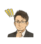 ガンバレ受験生 応援スタンプ～夏休みver.（個別スタンプ：3）