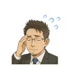 ガンバレ受験生 応援スタンプ～夏休みver.（個別スタンプ：15）
