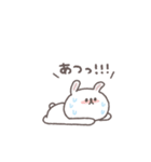 夏に便利な◎ちびっこうさぎさん#2（個別スタンプ：4）