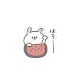 夏に便利な◎ちびっこうさぎさん#2（個別スタンプ：29）