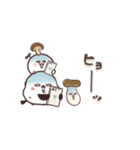 まるいやつらとトリさんとおいしいもの（個別スタンプ：36）