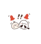 まるいやつらとトリさんとおいしいもの（個別スタンプ：37）