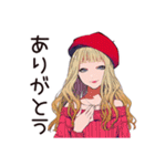 韓国コスメ大好き★キュートなオンニ（個別スタンプ：3）