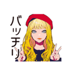 韓国コスメ大好き★キュートなオンニ（個別スタンプ：14）